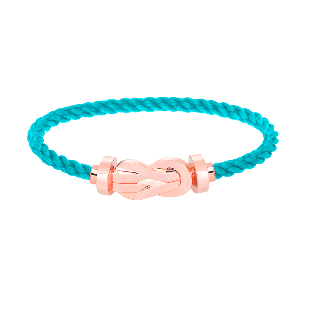 [AuraEcho]CHANCE LARGE 8 FIGURE BUCKLE NO DIAMOND BRACELET ROSE GOLD