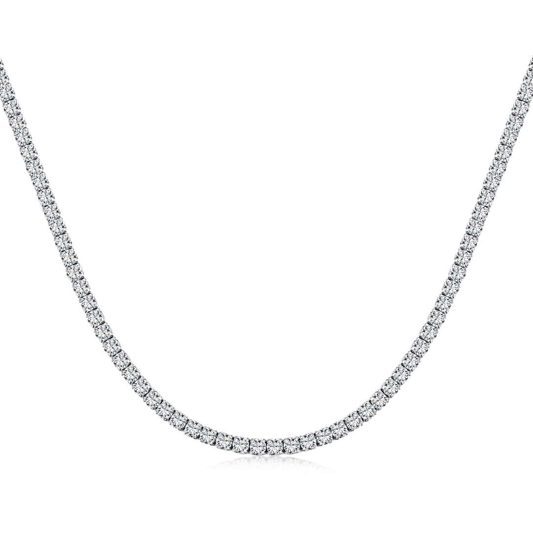 [AuraEcho]Elegant Tennis Chain Necklace