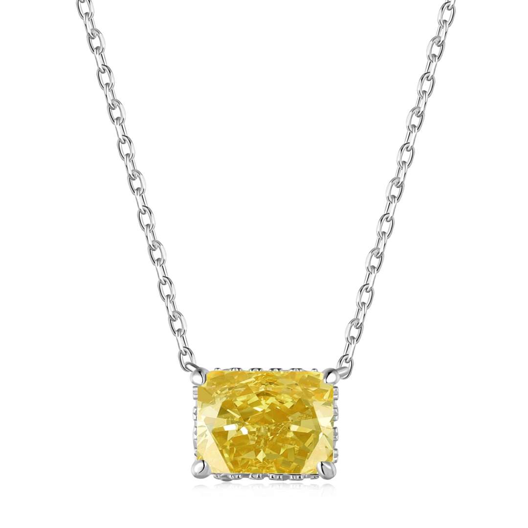[AuraEcho]Luxurious Square Shape Colorful Necalack
