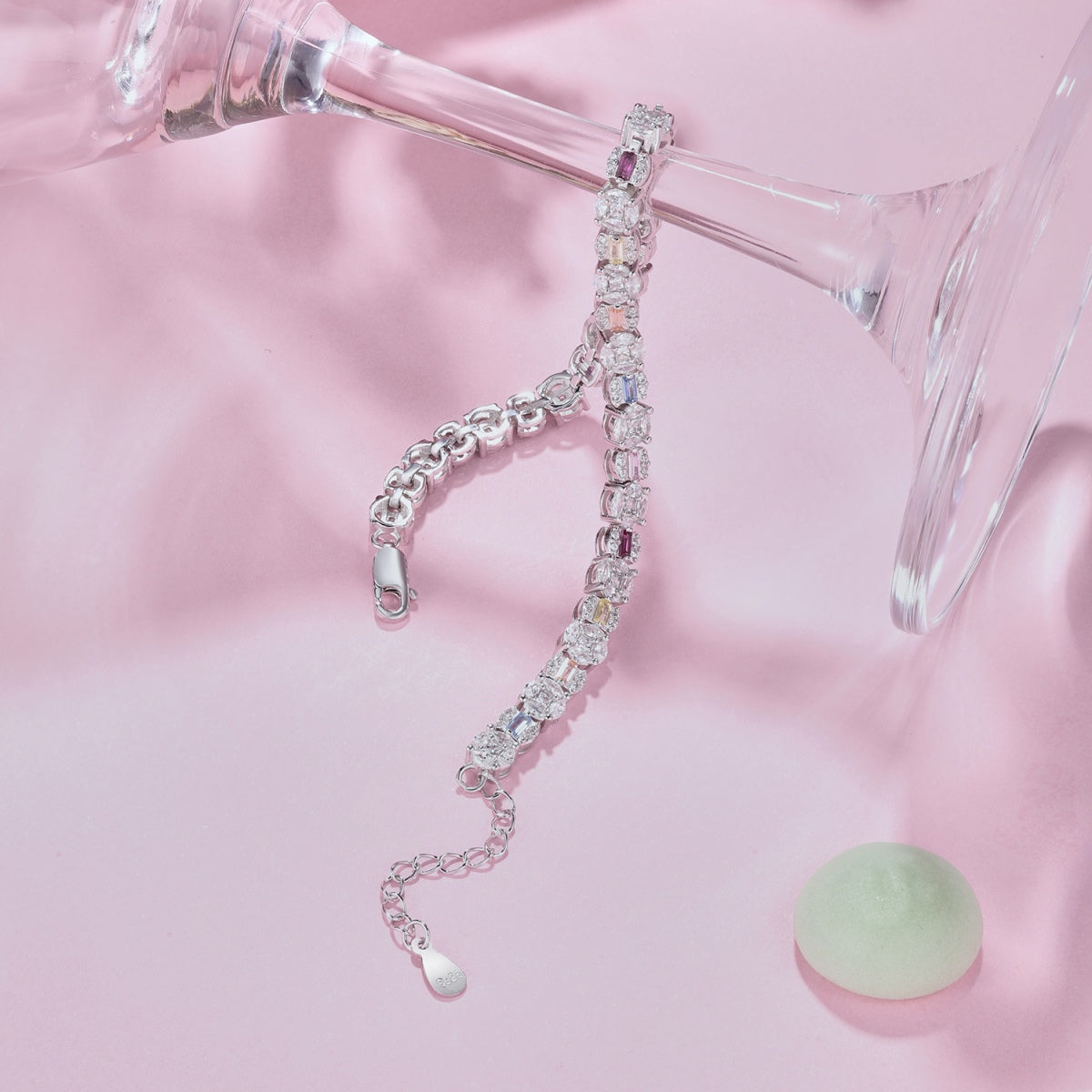 [AuraEcho]Dazzling Radiant Multi Cut Daily Bracelet