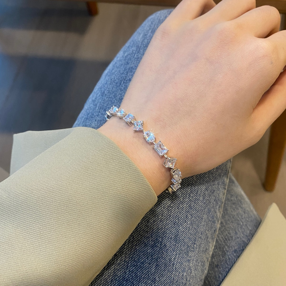 [AuraEcho]Unique Exquisite Multi Cut Daily Bracelet