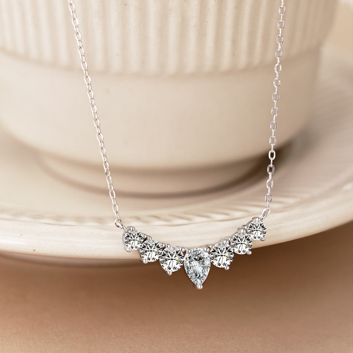 [AuraEcho]Dainty Colorful Heart Necklace