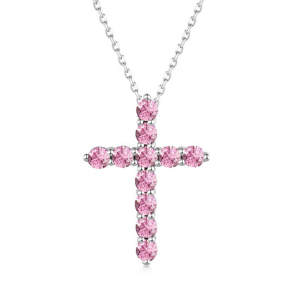 [AuraEcho]Unique Cross Shape Necklace