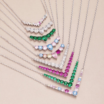 [AuraEcho]Dazzling Rainbow Necklace