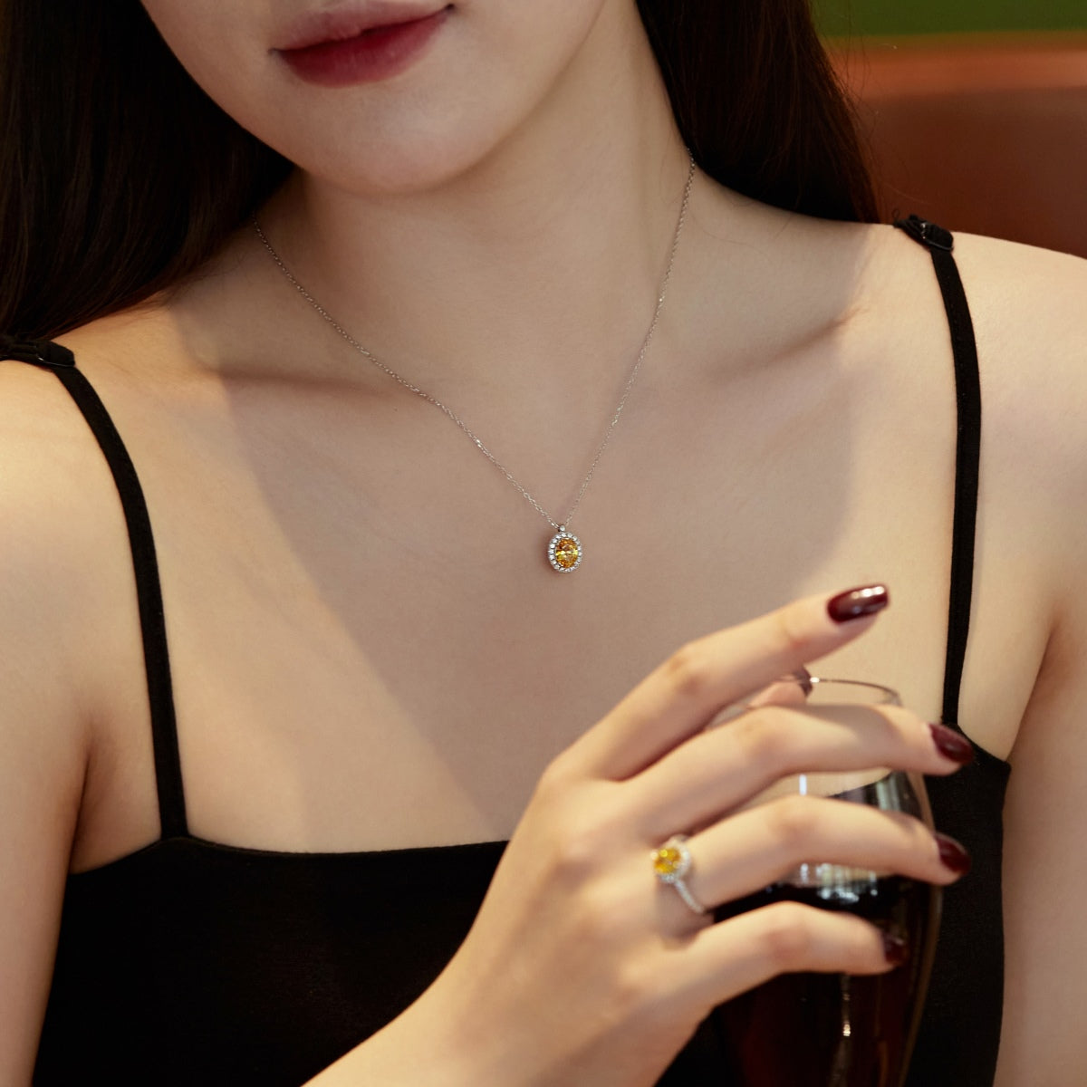[AuraEcho]Delicate Unique Oval Cut Daily Earrings