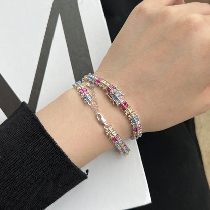 [AuraEcho]Sparkling Exquisite Multi Cut Party Bracelet