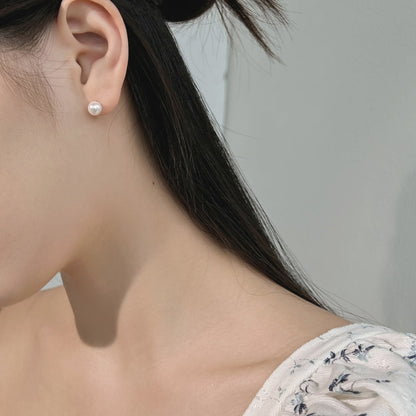 [AuraEcho]Delicate Pearl Earrings