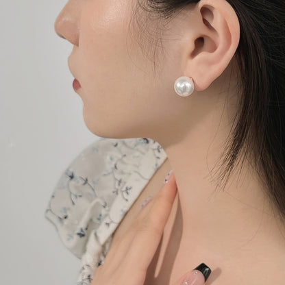 [AuraEcho]Delicate Pearl Earrings