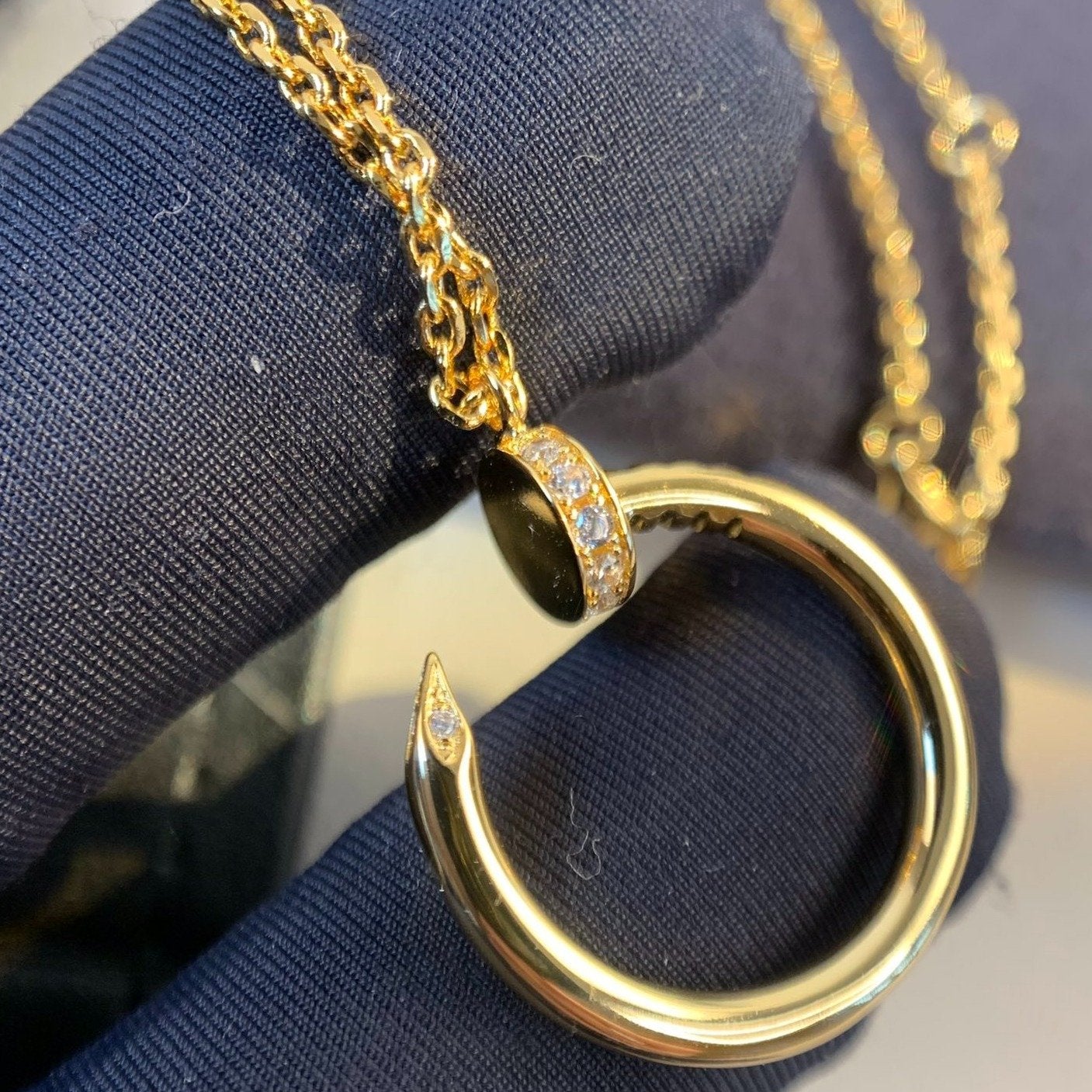 [AuraEcho]JUSTE NECKLACE GOLD