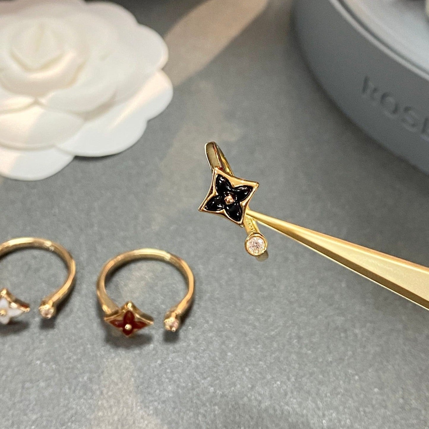 [AuraEcho]STAR 1 DIAMOND OPEN RING