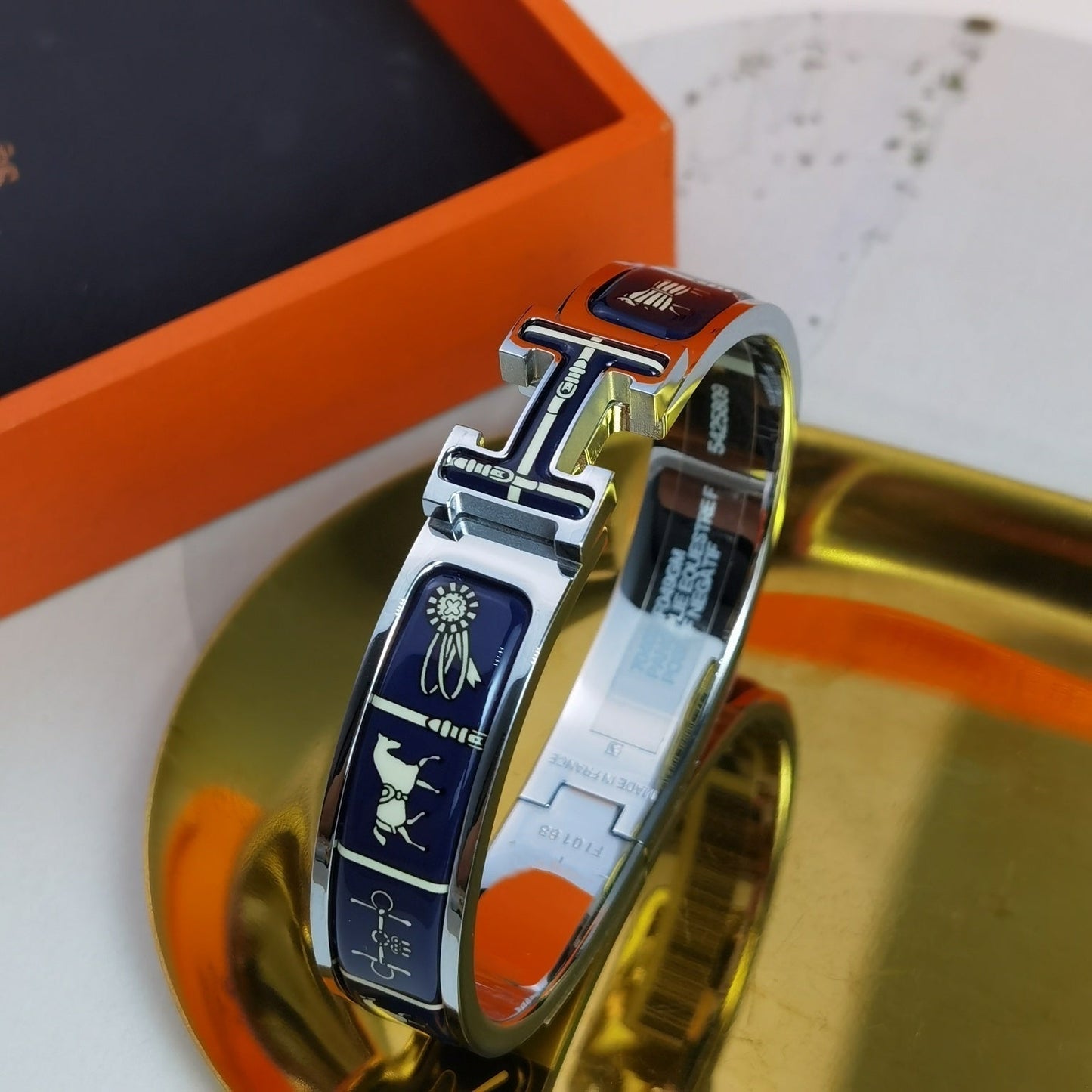 [AuraEcho]H COUVERTURES DARK BLUE BRACELET