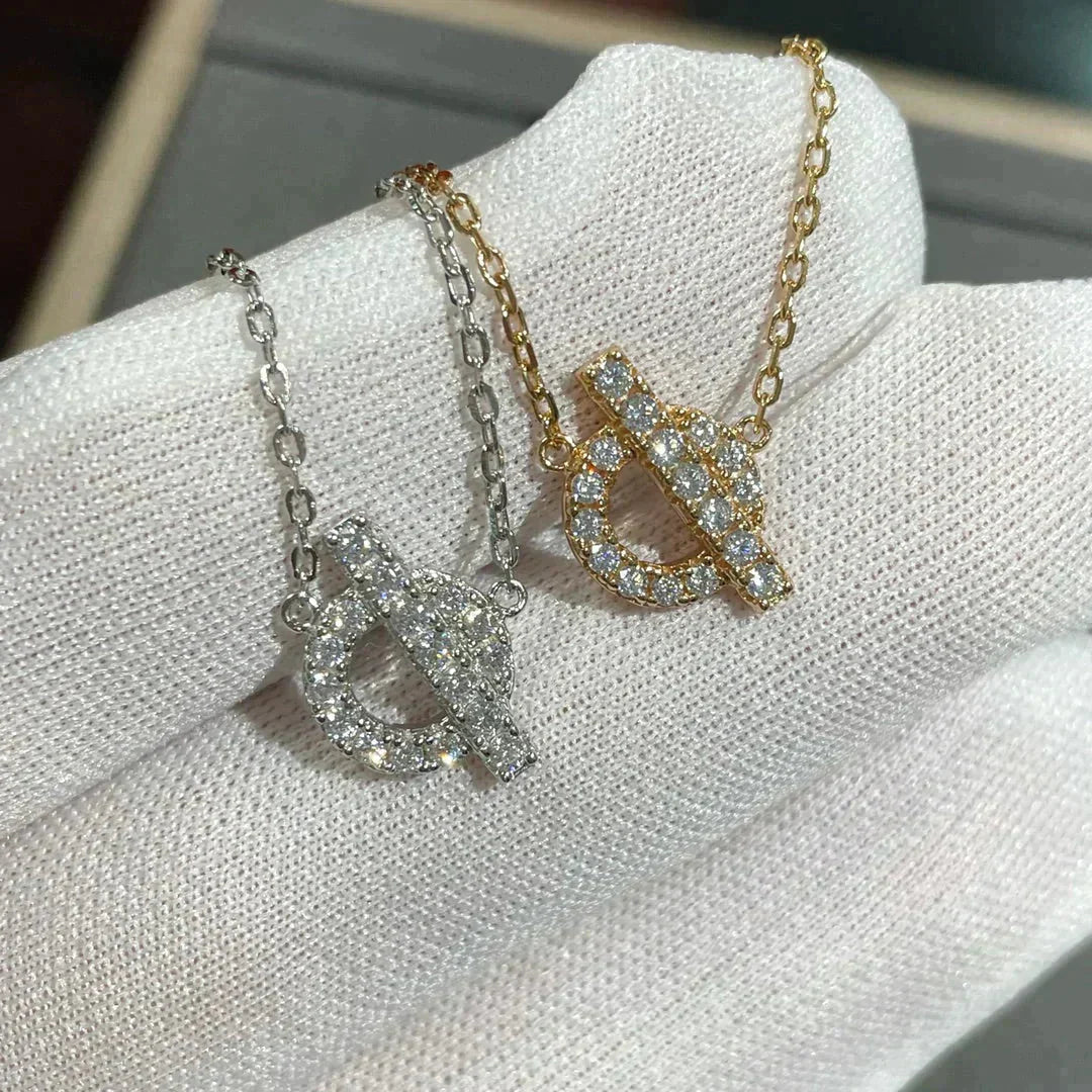 [AuraEcho]ECHAPEE NECKLACE DIAMOND