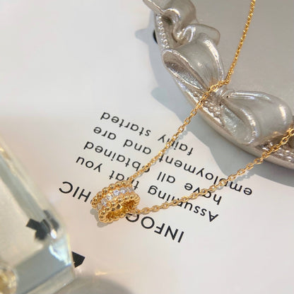 [AuraEcho]PERLEE DIAMOND NECKLACE