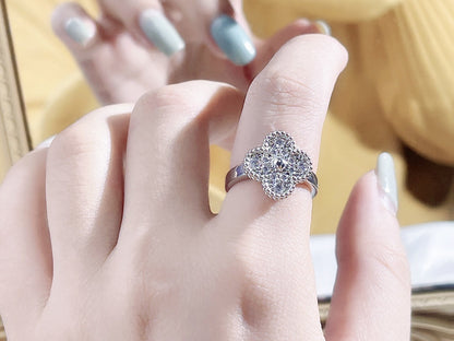 [AuraEcho]CLOVER DIAMOND RING