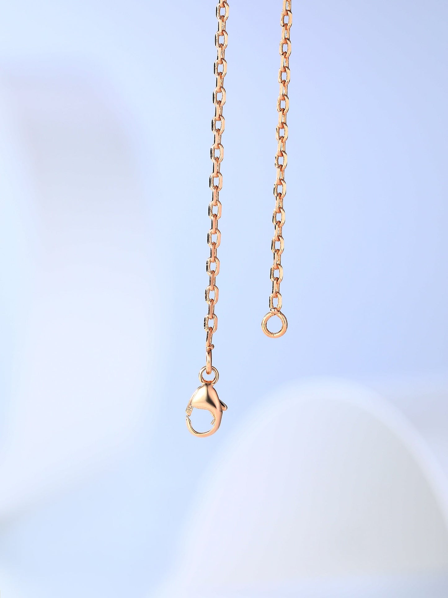 [AuraEcho]H CAGE PINK GOLD NECKLACE