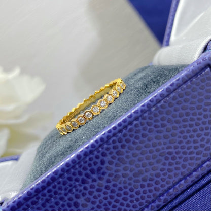 [AuraEcho]BEE LOVE DIAMOND PAVED SMALL RING