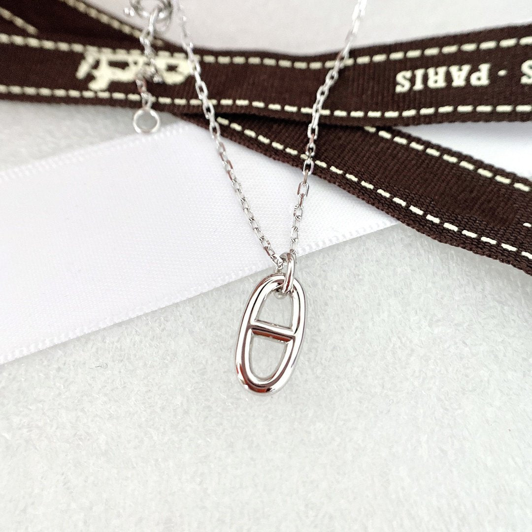 [AuraEcho]HM PIG NOSE NECKLACE
