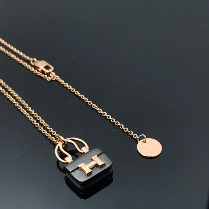 [AuraEcho]WOMEN'S HM AMULETTES CONSTANCE PENDANT NECKLACE
