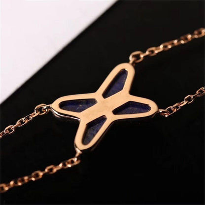 [AuraEcho]Hollow Design Four-Leaf Clover Flower Shape Ring