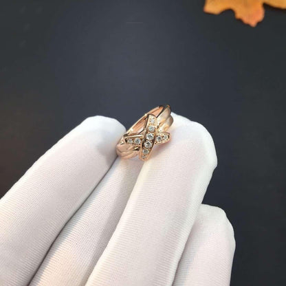 [AuraEcho]JEUX DE PINK GOLD DIAMOND RING