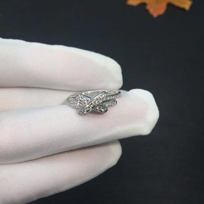 [AuraEcho]JEUX DE SILVER DIAMOND RING
