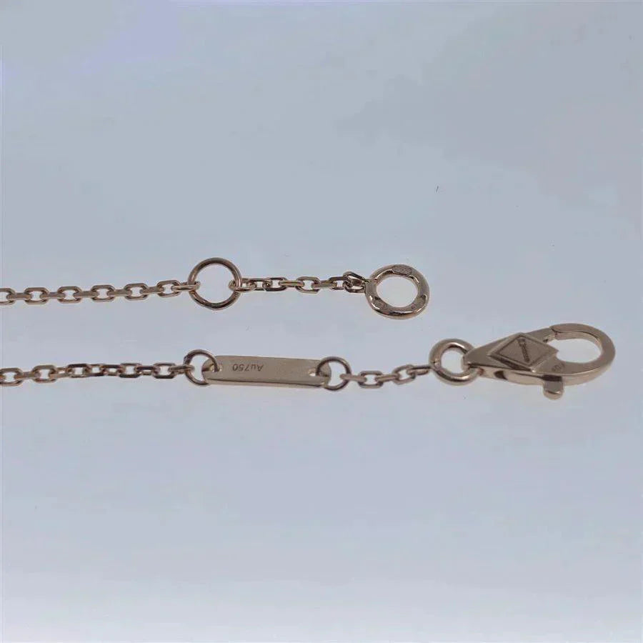 [AuraEcho]CLOVER WHITE MOP SINGLE FLOWER BRACELET
