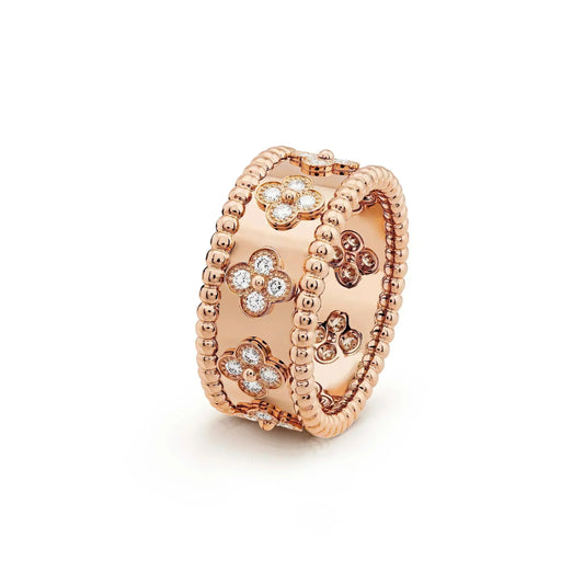 [AuraEcho]CLOVER KALEIDOSCOPE RING 10MM
